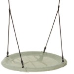 Nestschommel Rondice Ø100cm - pastelgroen