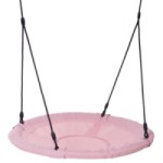Nestschommel Rondice Ø100cm - pastelroze