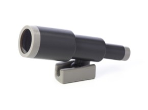 Telescoop antraciet speelhuis & speeltoren · DICE 28cm lang