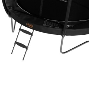Trampoline Avyna Pro-Line 10 Zwart - met veiligheidsnet en trapje Ø305cm