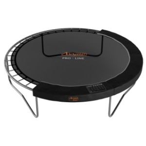 Trampoline Avyna Pro-Line 10 Zwart - met veiligheidsnet en trapje Ø305cm