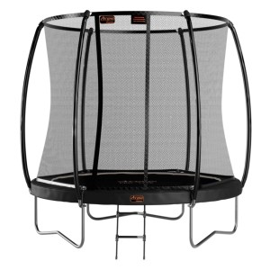 Trampoline Avyna Pro-Line 10 Zwart - met veiligheidsnet en trapje Ø305cm