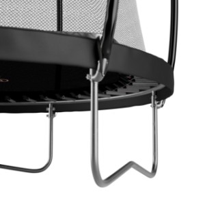 Trampoline Avyna Pro-Line 10 Zwart - met veiligheidsnet en trapje Ø305cm