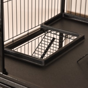De 2 verdiepingen van kattenkooi Nivo zijn afsluitbaar van elkaar