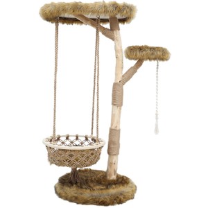 Katten klimboom Quercus Bruin 151cm