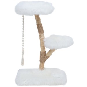 Katten klimboom Fagus Wit 129cm