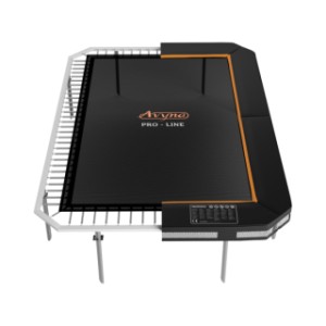 Trampoline Avyna Pro-Line 223 InGround Zwart - met veiligheidsnet 305x225cm