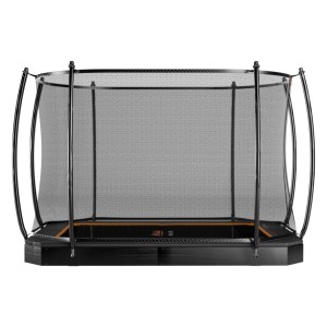 Trampoline Avyna Pro-Line 223 FlatLevel Zwart - met veiligheidsnet 305x225cm