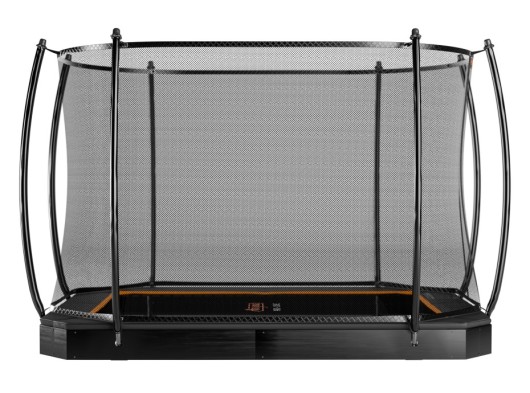 Trampoline Avyna Pro-Line 223 FlatLevel Zwart - met veiligheidsnet 305x225cm