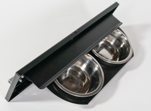 Draaibaar voedersysteem Zwart 40x11,5cm