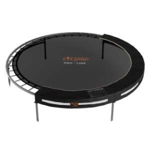 Trampoline Avyna Pro-Line 10 InGround Zwart - met veiligheidsnet Ø305cm