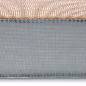 Speelkussen M lichtoranje outdoor is gemaakt van stevige stof