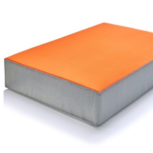 Speelkussen M feloranje outdoor 107x70x17cm