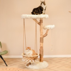 Katten klimboom Quercus 151cm hoog