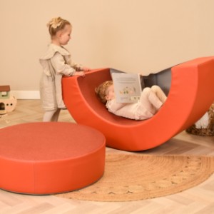 Speelkussen rond - De zachtste plek om even bij te komen.