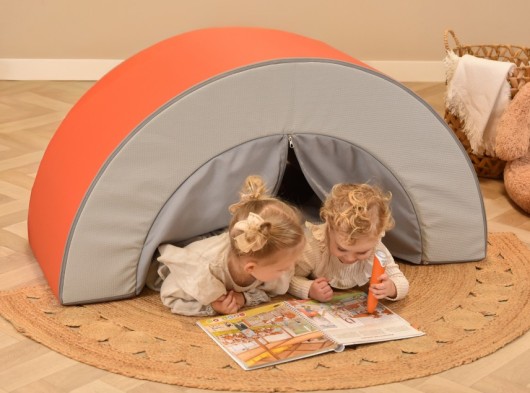 Speelkussen boog rood - 120x80x50cm