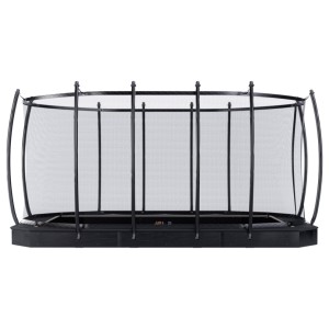 Trampoline Avyna Pro-Line 352 FlatLevel Zwart - met veiligheidsnet 520x305cm