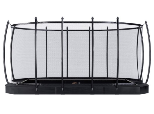 Trampoline Avyna Pro-Line 352 FlatLevel Zwart - met veiligheidsnet 520x305cm