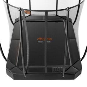 Trampoline Avyna Pro-Line 238 FlatLevel Zwart - met veiligheidsnet 380x255cm