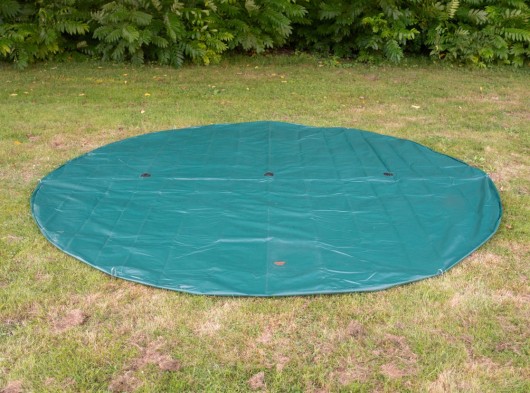 Trampoline beschermhoes Groen voor Pro-Line Flatlevel 245cm