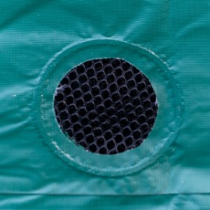 Trampoline beschermhoes PVC Groen 380x255cm - voor Avyna Flatlevel 238