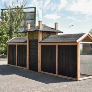 Neem een kijkje aan de achterkant van de combi Hooiberg Rosa