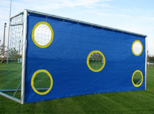 Calzio oefenwand 500 met 5 gaten - 500x200cm