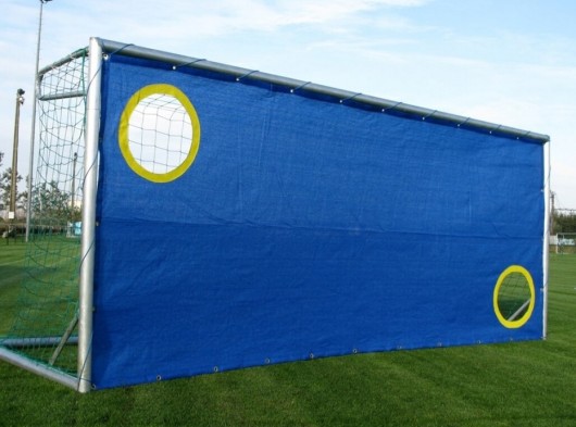 Calzio oefenwand 300 met 2 gaten 300x200cm