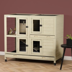 Konijnenkooi Bobby - Zandbeige