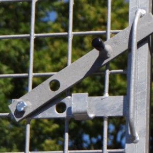 Puppy paneel draad met deur 200x95cm