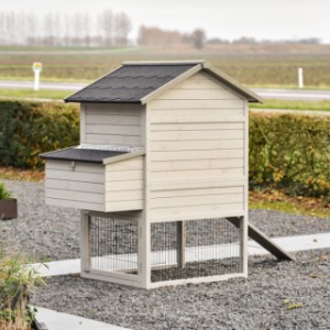 Neem een kijkje aan de achterkant van prestige medium met legnest