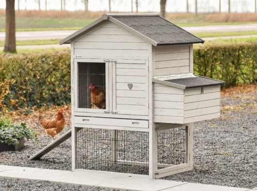 Prestige Medium Light-grey met legnest 132x90x150cm