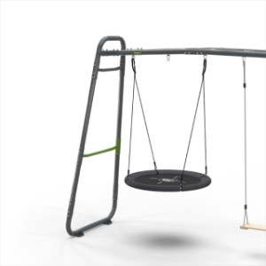 Getset MB205 | inclusief schommel, nestschommel, oefenstang, basketbalring en voetbalnet