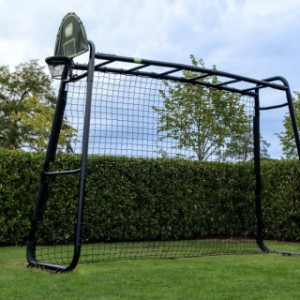 Het metalen sporttoestel Getset MB205 wordt geleverd inclusief voetbalnet