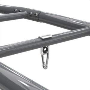 EXIT Getset MB305 | er worden 6 ophangogen meegeleverd, de haken zijn makkelijk uitwisselbaar