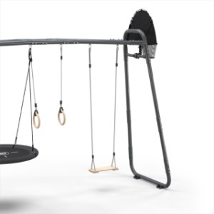 De EXIT Getset wordt geleverd inclusief de afgebeelde accessoires en een voetbalnet