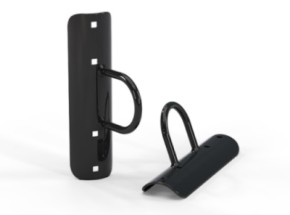 EXIT GetSet battle rope ring alle GetSets - zwart 2 stuks