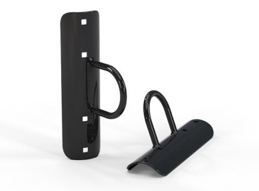 EXIT GetSet battle rope ring alle GetSets - zwart 2 stuks