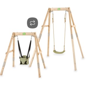 Silvi houten meegroeischommel EXIT 172x192x198cm