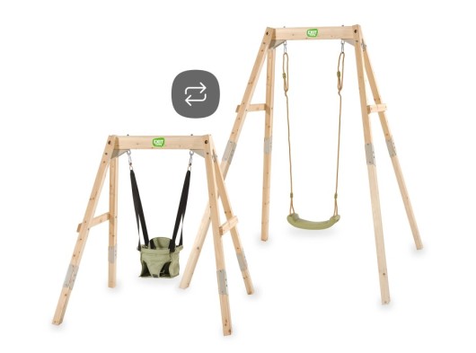 Silvi houten meegroeischommel EXIT 172x192x198cm