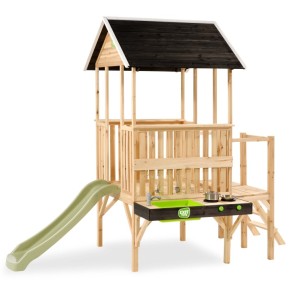 Dankzij het hoogwaardige, FSC® gecertificeerde cipreshout heeft de EXIT Panorama 350 een robuuste, natuurlijke én sfeervolle uitstraling.