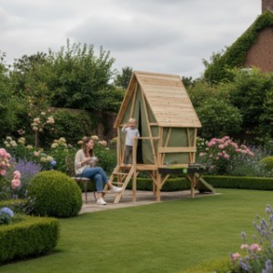 De EXIT Yuki 350 is een echte aanwinst voor de tuin en zorgt elke dag opnieuw voor spel, avontuur en plezier.