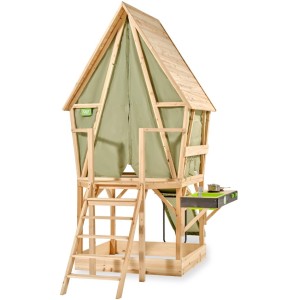 De EXIT Yuki 550 is gemaakt van hoogwaardig FSC®-gecertificeerd cipreshout, een sterke en weerbestendige houtsoort die ideaal is voor buitengebruik.