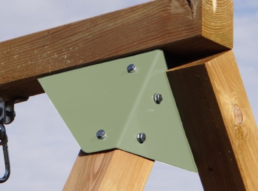 Hoekverbinding Universal Schommelhoek pastelgroen Rechte hoek