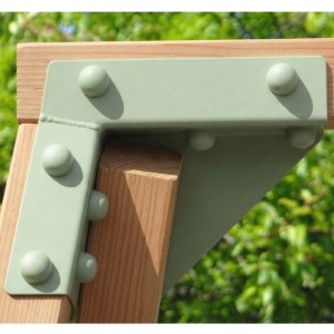 Hoekverbinding Universal Schommelhoek pastelgroen Schuine hoek