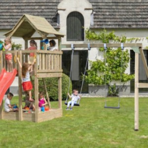 De aanbouwschommel Subliem XL is een leuke toevoeging voor uw speeltoestel