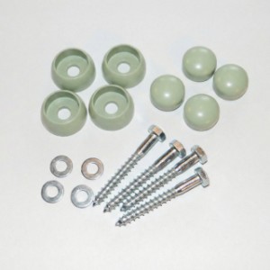 Het enkele turnrek wordt geleverd inclusief bevestigingsmateriaal