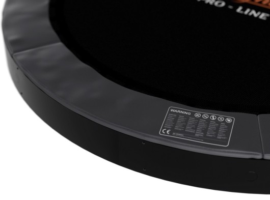 Trampolinerand Avyna Pro-Line · FlatLevel · rond Grijs