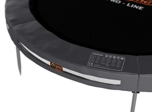 Trampolinerand Avyna Pro-Line · InGround · rond Grijs
