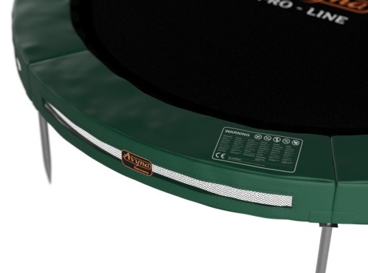 Trampolinerand Avyna Pro-Line · InGround · rond Groen